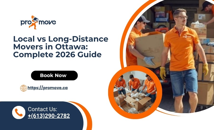 Long-Distance Movers in Ottawa